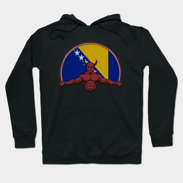 Devil Bosnia Hoodie by RampArt